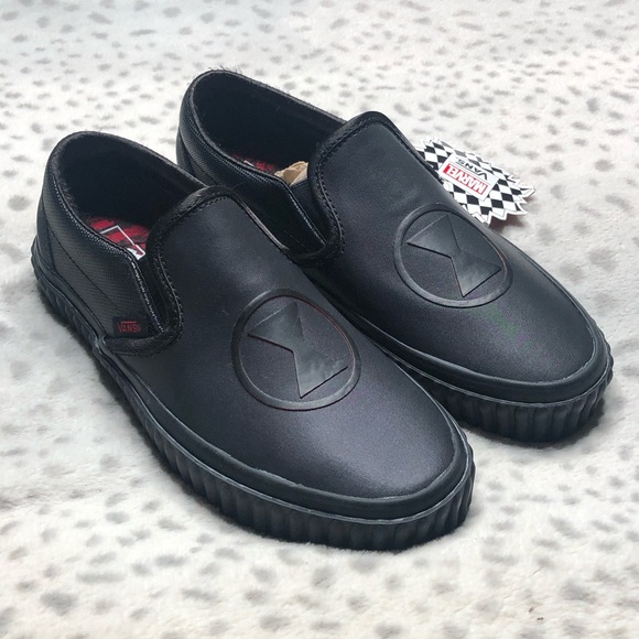 vans x marvel black widow